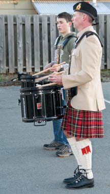 Music, camaraderie and pageant: The Clansman Pipe Band welcomes everyone who is interested in the music and traditions of Scotland.